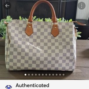 Louis Vuitton Damier Azur Speedy 30